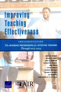 Improving Teaching Effectiveness: Implementation 9780833092212