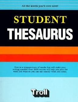 Student Thesaurus 9780833599704