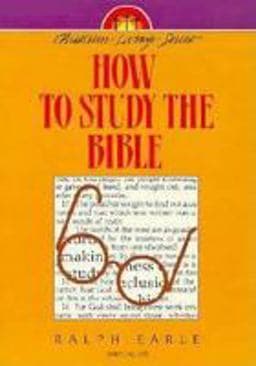 How To Study The Bible 9780834111875