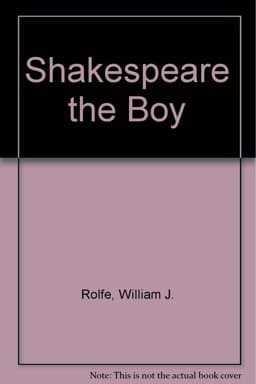 Shakespeare the Boy 9780838311035
