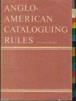 Anglo-American Cataloguing Rules 9780838932117