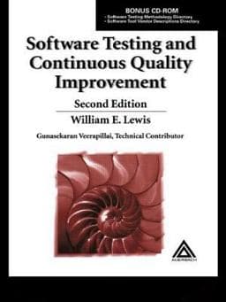 Software Testing and Continuous Quality Improvement 9780849325243