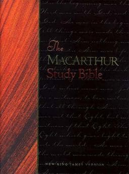 The MacArthur Study Bible 9780849915376