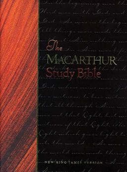 The MacArthur Study Bible 9780849916342