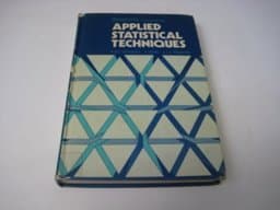 Applied Statistical Techniques 9780853121572