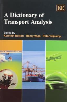 A Dictionary of Transport Analysis 9780857932471