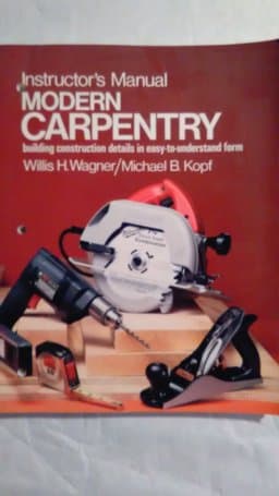 Modern Carpentry 9780870068782