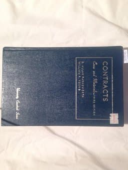 Cases and Materials on Contracts 9780882770093