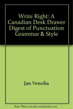 Write Right 9780889085541