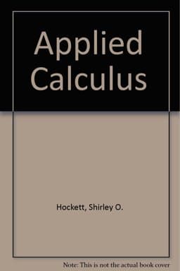 Applied Calculus 9780894643514