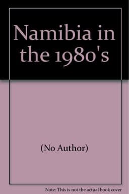 Namibia in the 1980's 9780904393583