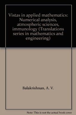Vistas in Applied Mathematics 9780911575385