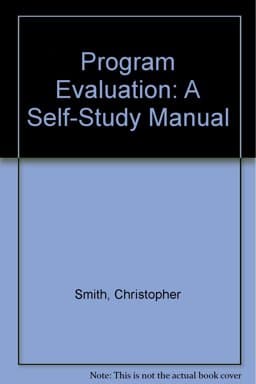 Program Evaluation 9780916671709