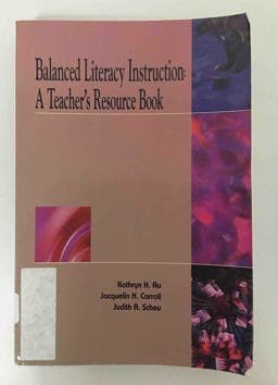 Balanced Literacy Instruction 9780926842663
