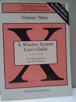 X Window System User's Guide 9780937175149