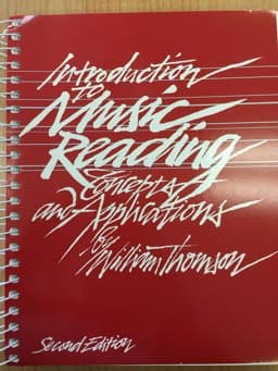 Introduction to Music Reading 9780940459038