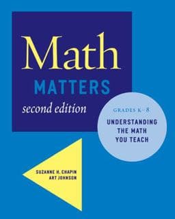 Math Matters 9780941355711