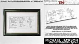 Bad - Original Lyric Lithography 9780976889120
