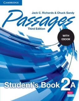 Passages Level 2 Student's Book a with EBook 9781009040846