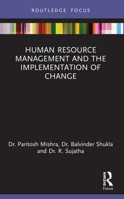 Human Resource Management and the Implementation of Change 9781032043029