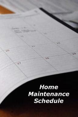 Home Maintenance Schedule 9781081734565
