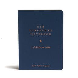 CSB Scripture Notebook, 1-2 Peter and Jude 9781087722610