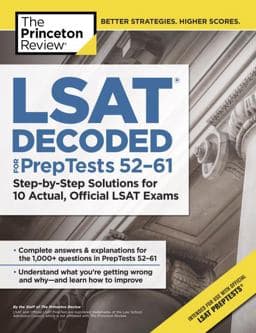 LSAT Decoded (PrepTests 52-61) 9781101919590
