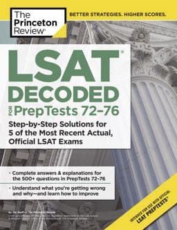 LSAT Decoded (PrepTests 72-76) 9781101919750
