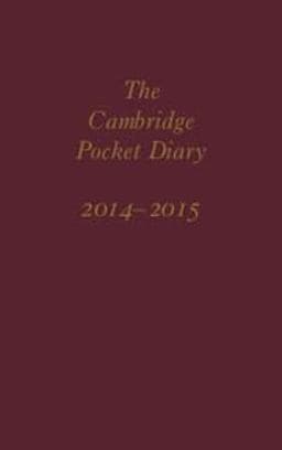 The Cambridge Pocket Diary 2014-2015 9781107638297