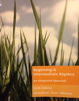 Beginning+Intermediate Algebra 9781111216078