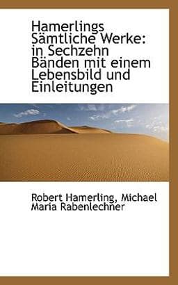 Hamerlings Sämtliche Werke 9781117650289