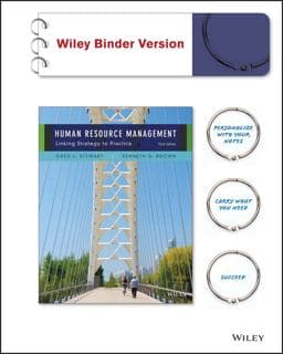 Human Resource Management 9781118582800