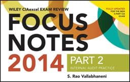 Wiley CIAexcel Exam Review 2014 Focus Notes 9781118893623