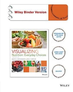 Visualizing Nutrition: Everyday Choices, 3e Binder Ready Version + WileyPLUS Learning Space Registration Card 9781119032236