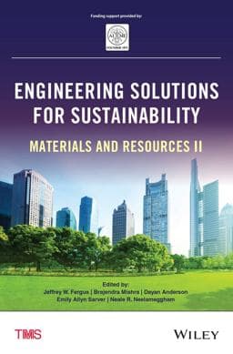 Engineering Solutions for Sustainability 9781119179849