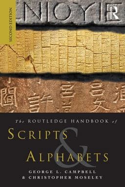The Routledge Handbook of Scripts and Alphabets 9781135222963