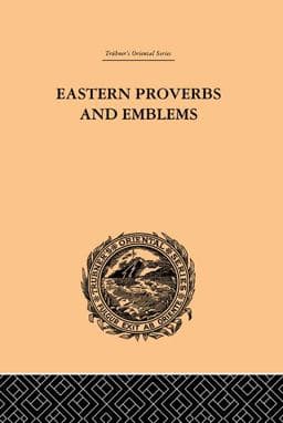 Eastern Proverbs and Emblems 9781136374128