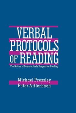 Verbal Protocols of Reading 9781136483028