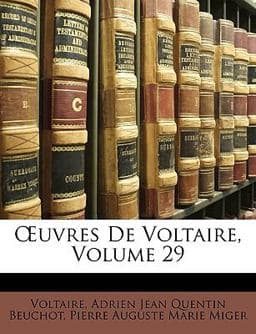 Uvres de Voltaire 9781147342208