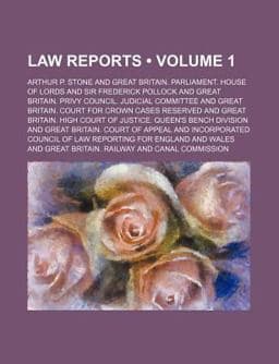 Law Reports 9781150296703