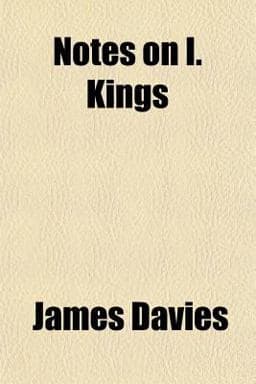 Notes on I Kings 9781152443976