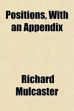 Positions, with an Appendix 9781152566194