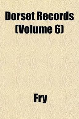 Dorset Records 9781152885202