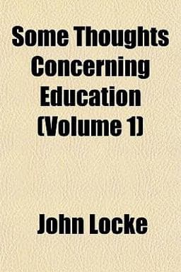 Some Thoughts Concerning Education 9781153159074