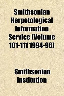 Smithsonian Herpetological Information Service 9781154849639