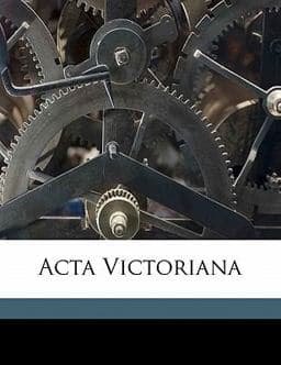 Acta Victorian 9781172405152