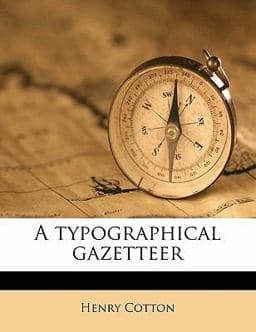 A Typographical Gazetteer 9781172840144