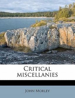 Critical Miscellanies 9781176275102