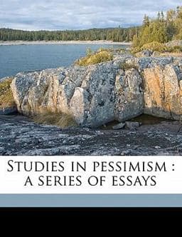 Studies in Pessimism 9781176420281