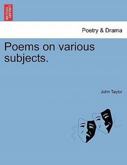 Poems on Various Subjects 9781241044176